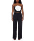 ფოტო #1 პროდუქტის Juniors' Pleat-Front Wide-Leg Pants