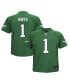 ფოტო #1 პროდუქტის Infant Boys and Girls Jalen Hurts Kelly Green Philadelphia Eagles Alternate Game Jersey