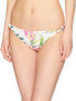 Фото #1 товара Billabong 172396 Women's Island Hop Tropic Bikini Bottom Seashell Size S