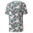 Фото #3 товара Puma Classics Summer Resort Floral Crew Neck Short Sleeve T-Shirt Mens Multi Cas