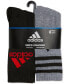 Men's Athletic Cushioned Mixed Crew Socks - 6pk.