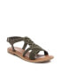Фото #3 товара Women's Braided Strap Flat Sandals By Green
