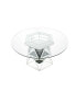 Фото #1 товара Nora lie Dining Table, Mirrored & Faux Diamonds