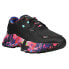 Фото #3 товара Puma Orkid Floral Lace Up Womens Black Sneakers Casual Shoes 384845-01