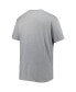 Фото #2 товара Men's Heathered Gray Alabama Crimson Tide Big and Tall Team Arch Over Wordmark T-shirt