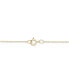 ფოტო #3 პროდუქტის Diamond Baby Cross 18" Pendant Necklace (1/5 ct. t.w.) in 14k White, Yellow or Rose Gold