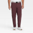 Фото #2 товара Men's Big & Tall Golf Pants - All in Motion Berry 30x34