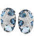 ფოტო #2 პროდუქტის EFFY® Multi-Gemstone Starfish Hoop Earrings (3-3/4 ct. t.w.) in Sterling Silver