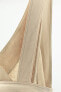 Фото #12 товара Платье с запáхом и декоративной строчкой ZARA