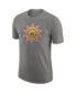 Фото #2 товара Men's Charcoal San Antonio Spurs 2023/24 City Edition Essential Warm up T-shirt