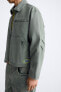 Фото #5 товара Куртка с крупным нашивками ZARA Oversized