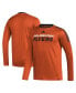 Фото #1 товара Men's Orange Philadelphia Flyers AEROREADY® Long Sleeve T-shirt