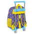 Фото #2 товара Школьный рюкзак с колесиками SuperThings Guardians of Kazoom Фиолетовый Жёлтый (27 x 33 x 10 cm)