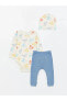 Фото #1 товара Костюм LC WAIKIKI Baby Bisiklet Yaka Body Pantolon Bend Bebek.