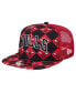 Фото #1 товара Бейсболка SNAPBACK New Era Chicago Bulls Seeing Diamonds Красная А-фрейм Trucker 9FIFTY для мужчин