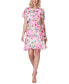 ფოტო #1 პროდუქტის Floral-Print Tiered Dress