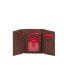Фото #3 товара Кошелек Champs мужской кожаный RFID трехскладочный в подарочной коробке