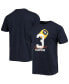Фото #1 товара Men's Navy Denver Broncos Local Count the Rings T-shirt