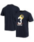 ფოტო #1 პროდუქტის Men's Navy Denver Broncos Local Count the Rings T-shirt