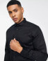 Jack & Jones Premium slim fit shirt in black