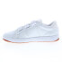 Фото #5 товара DC Striker ADYS100716-WW0 Mens White Leather Skate Inspired Sneakers Shoes 9.5