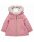 Фото #10 товара Toddler Girls Puffer Jacket with Sherpa Fleece Lining 2T-4T