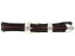 Фото #1 товара Brighton 170064 Mens Porto Fino Leather Taper Belt Black/Chocolate Size 30
