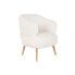 Фото #1 товара Кресло мягкое DKD Home Decor Белый Натуральный Деревянный 70 x 70 x 80 см
