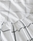 Фото #4 товара Plot Cotton Percale 4-Piece Sheet Set, Queen