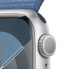 Apple Watch Series 9 GPS 41 mm Aluminiumgehäuse Sport Loop Winterblau