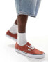 Фото #1 товара Vans authentic trainers in burnt orange and white