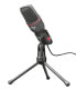 Фото #3 товара Микрофон Trust GXT 212 - ПК - 50 - 16000 Гц - Омнидирекциональный - Проводной - USB/3.5 мм - Черный - Красный