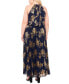 Фото #2 товара Plus Size Floral-Print Dress