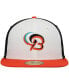 Фото #2 товара Men's White Bowie Baysox Authentic Collection Team Home 59FIFTY Fitted Hat