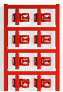 Фото #2 товара Weidmüller SFC 3/21 MC NE RT - Red - Polyamide 6.6 (PA66) - 1.13 cm - 80 pc(s) - 4 - 10 mm² - -40 - 100 °C