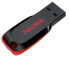 Фото #6 товара SanDisk Cruzer Blade - 64 GB - USB Type-A - 2.0 - Capless - 2.5 g - Black - Red