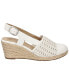 Women's Taffy Buckle Slingback Espadrille Wedges