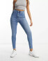 Фото #8 товара ASOS DESIGN Hourglass ultimate skinny jean in mid blue