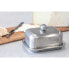 MASTERCLASS Double Walled Stainless Steel Covered Butter Dish