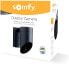 Somfy 1870471 Pack of 2 Outdoor Surveillance Cameras in White with 110 dB Siren and Night Vision Function Full HD Camera WiFi Connection