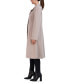 Фото #3 товара Womens Stand-Collar Single-Breasted Wool Blend Coat