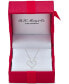Фото #4 товара Macy's diamond Heart 18" Pendant Necklace (1-1/2 ct. t.w.) in 14k White Gold