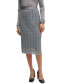 Фото #1 товара Women's Print Slim-Fit Skirt