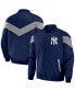 Men's Darius Rucker Collection by Navy New York Yankees Baseball Raglan Full-Snap Jacket