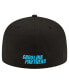 Men's Black Carolina Panthers Team Basic 59FIFTY Fitted Hat