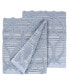 Фото #3 товара Textiles Alev Jacquard 2 Piece Turkish Cotton Hand Towels Set