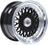 Фото #9 товара Колесный диск литой R-Style Wheels RS01 black horn polished 7.5x17 ET35 - LK4/100 ML73.1