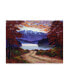 Фото #1 товара David Lloyd Glover Road to Green Lake Canvas Art - 20" x 25"