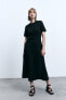 Фото #1 товара Платье со сборками сбоку — zw collection ZARA
