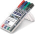 Staedtler STAEDTLER Perm.Marker Lumocolor duo 4St Box